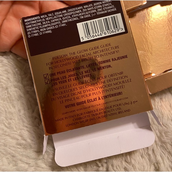 New Charlotte Tilbury Glow Glide Face Architect Highlighter Gilded glow - Picture 8 of 8